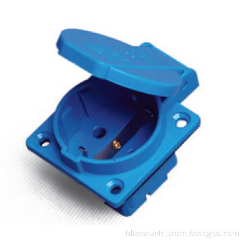 Schuko Socket & Flanged Socket